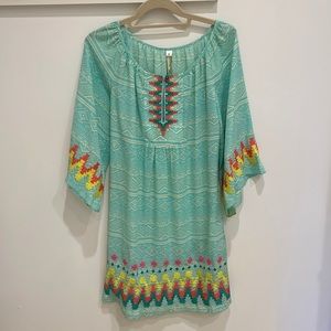 Uncle Frank 3/4 sleeve short dress